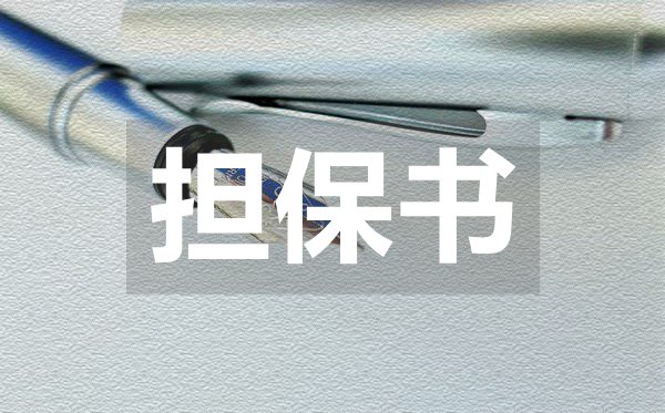 工作職位擔(dān)保書,工作職位擔(dān)保書模板
