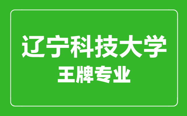 遼寧科技大學王牌專業(yè)有哪些,遼寧科技大學最好的專業(yè)是什么