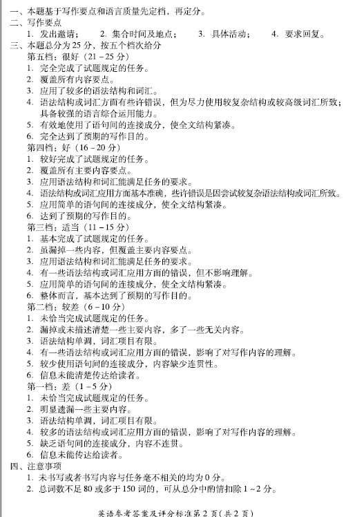 2023年綿陽市中考英語試卷真題及答案