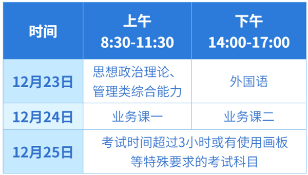 2024年湖北研究生考試時間安排,湖北考研時間一覽表