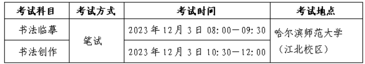 2025年黑龍江藝考時間具體是什么時候？