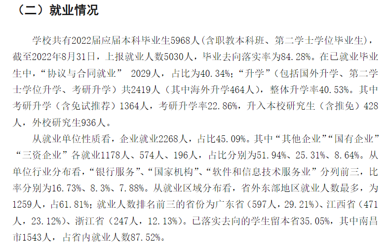 江西財經(jīng)大學就業(yè)率怎么樣,就業(yè)前景好嗎？