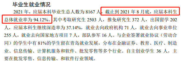 青島大學(xué)就業(yè)率怎么樣,就業(yè)前景好嗎？