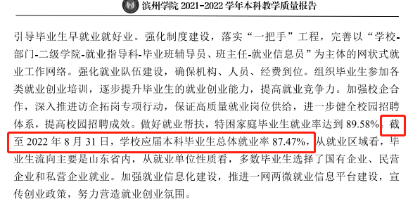 濱州學(xué)院就業(yè)率怎么樣,就業(yè)前景好嗎？