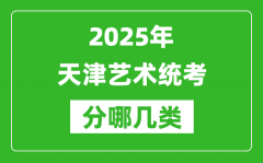 2025年天津藝術(shù)統(tǒng)考類型有哪幾種？