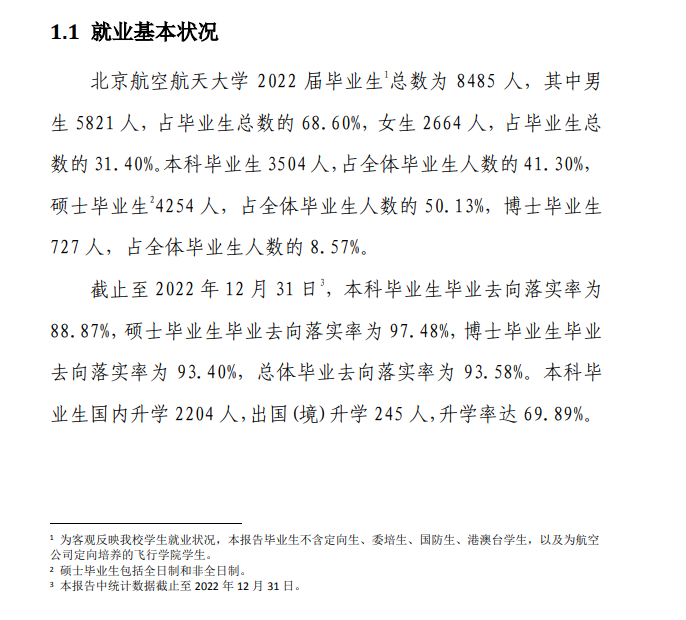 北京航空航天大學就業(yè)率怎么樣,就業(yè)前景好嗎？