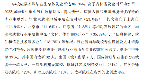 吉林動(dòng)畫學(xué)院就業(yè)率怎么樣,就業(yè)前景好嗎？