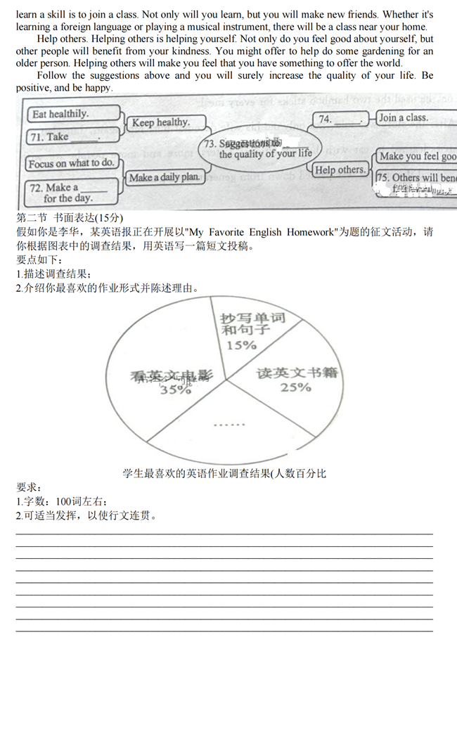 2024年菏澤中考英語試卷真題及答案解析