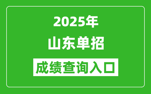2025年山東單招成績(jī)查詢?nèi)肟诰W(wǎng)址(https://www.sdzk.cn/)