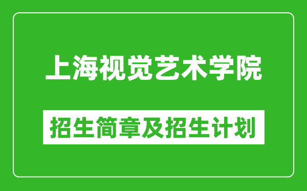 上海視覺藝術(shù)學(xué)院2025年招生簡(jiǎn)章,各省高考招生計(jì)劃人數(shù)一覽表