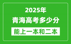 預(yù)計(jì)2025年青海高考多少能上一本和二本_錄取分?jǐn)?shù)線預(yù)測