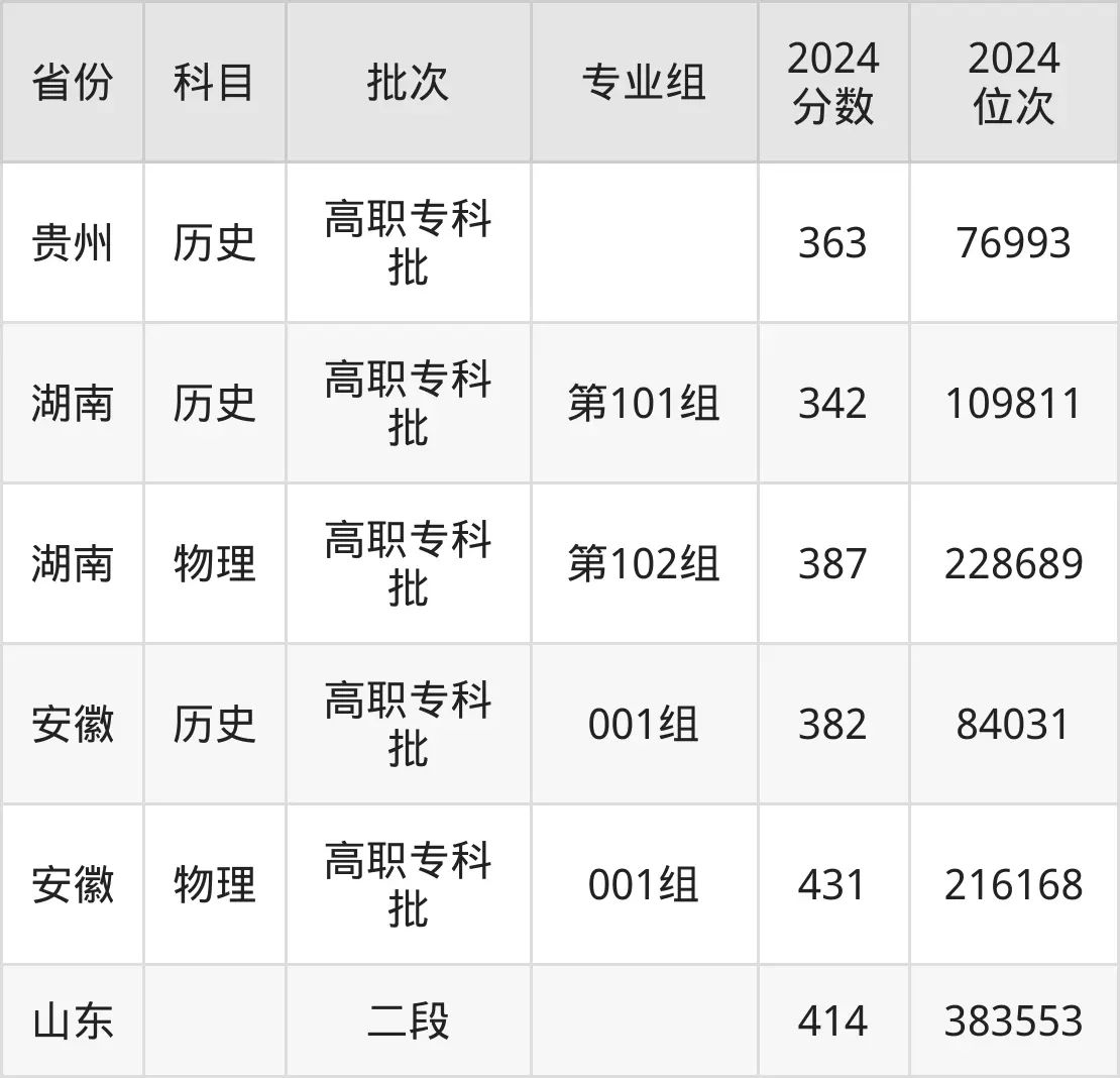 江蘇電子信息職業(yè)學(xué)院2025年錄取分數(shù)線（含2024歷年）